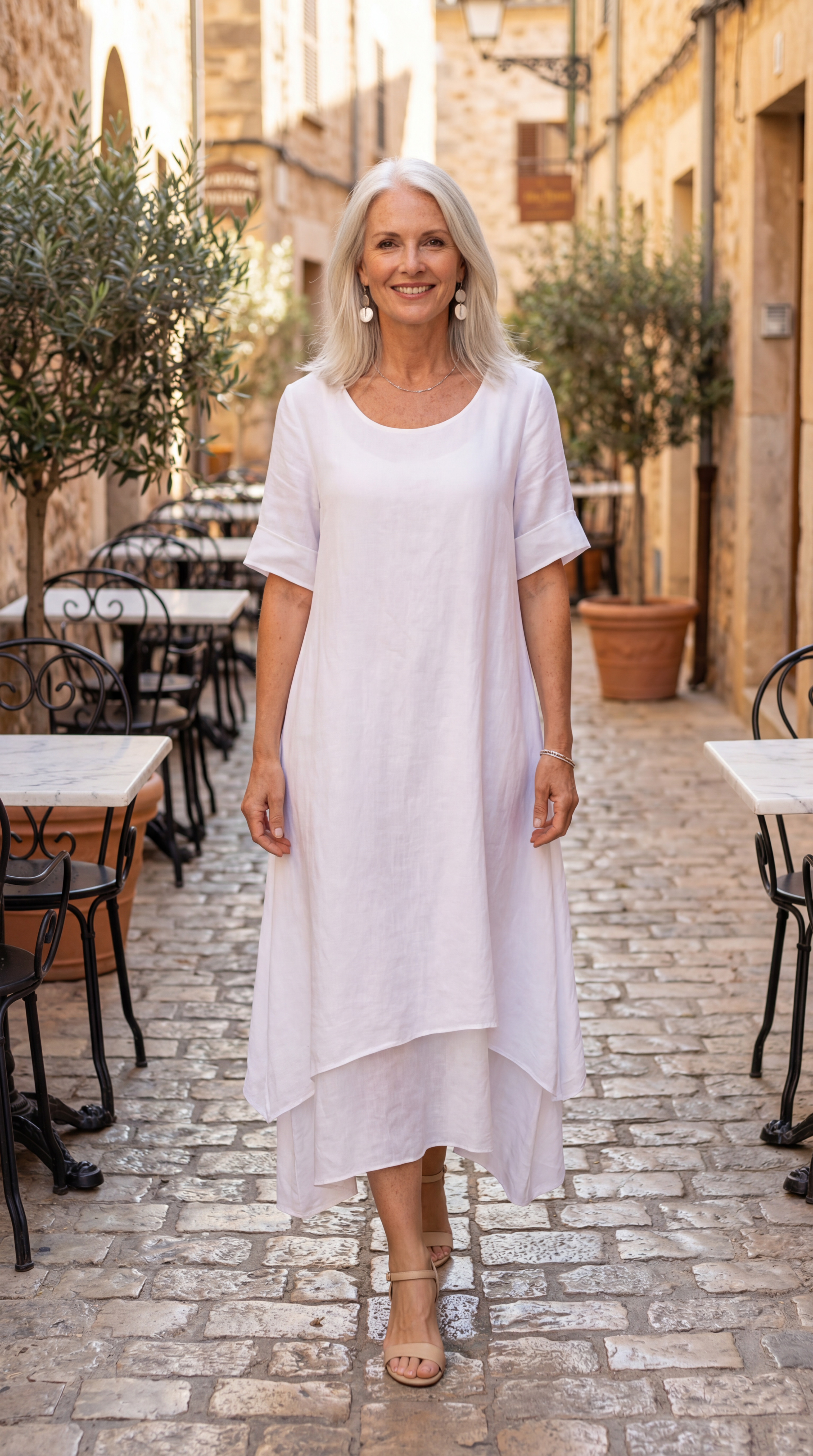 ARIA | Maxi šaty s plynulým střihem 4
