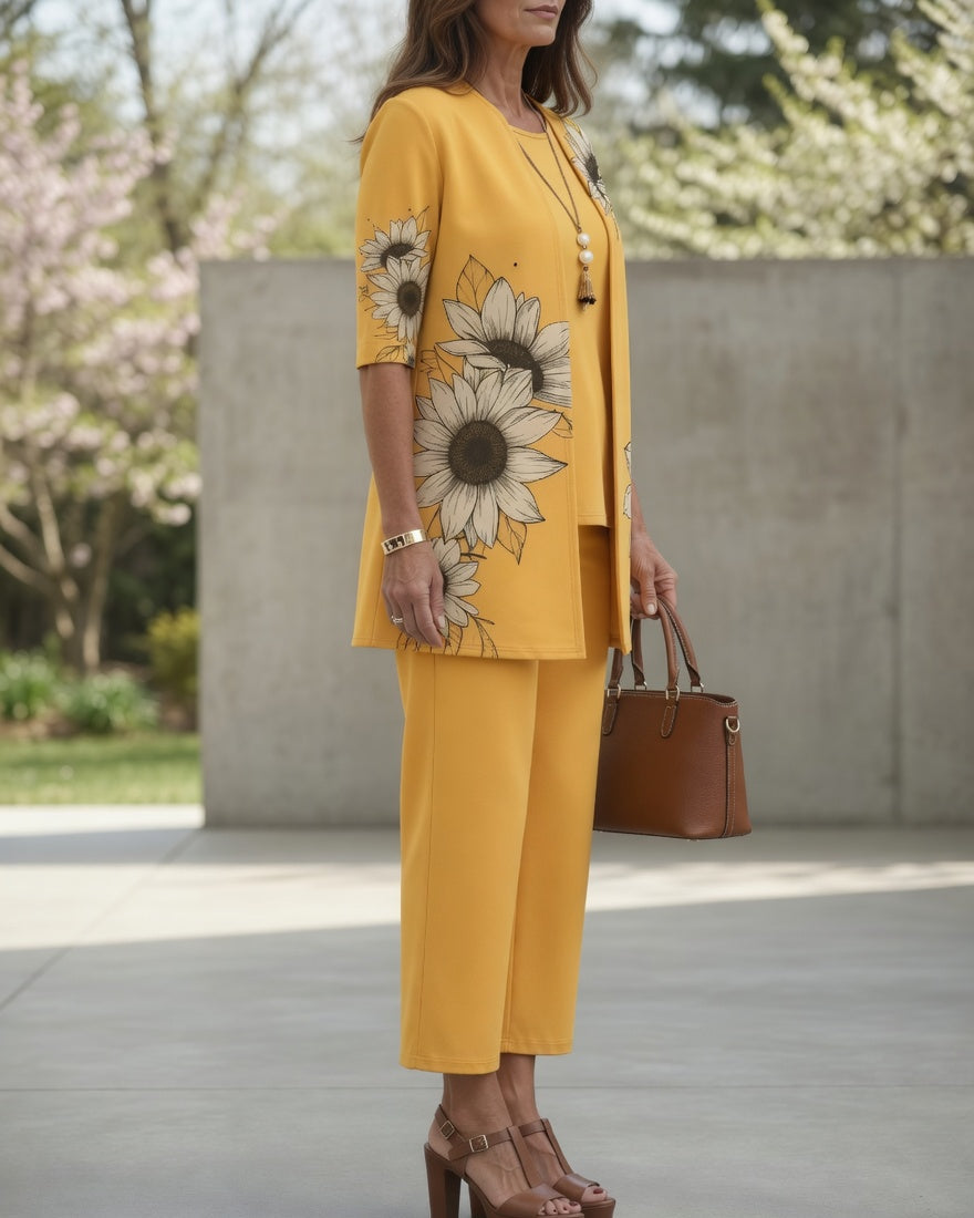 DAISY | Kardigan květovaný 1
