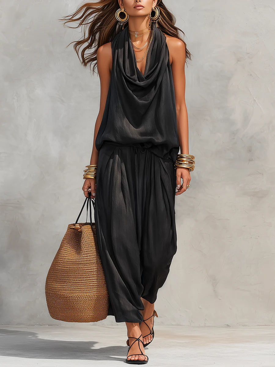 TEREZA | Set s halter neck topem 0